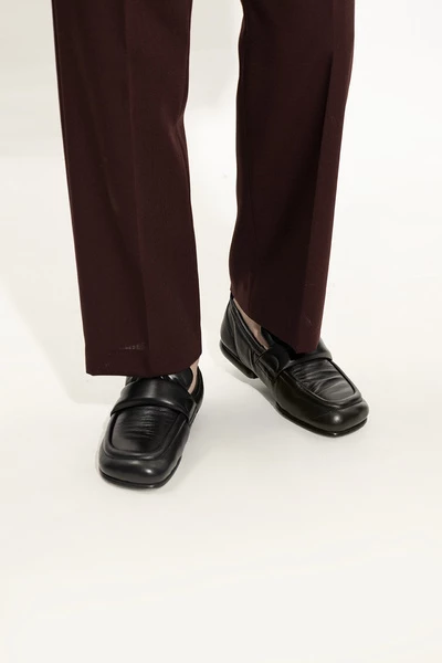 Dries Van Noten Instappers & Slip Ons Leather Loafers Black 8 Dries Van Noten Instappers & Slip Ons Leather Loafers Black - Afbeelding 6