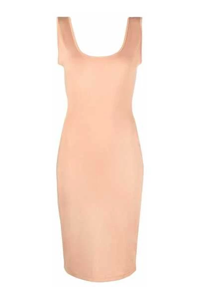 Dries Van Noten Casual Jurken Midi Dresses Beige 6 Dries Van Noten Casual Jurken Midi Dresses Beige - Afbeelding 4