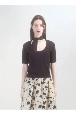 Dries Van Noten T-Shirts Black