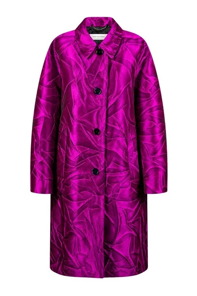 Dries Van Noten Trenchcoats & Mantels Single-Breasted Coats Purple 3 Dries Van Noten Trenchcoats & Mantels Single-Breasted Coats Purple