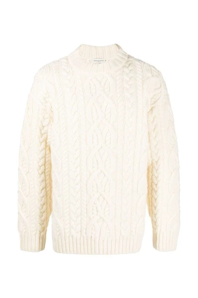 Dries Van Noten Truien & Vesten Round-neck Knitwear Beige 3 Dries Van Noten Truien & Vesten Round-neck Knitwear Beige