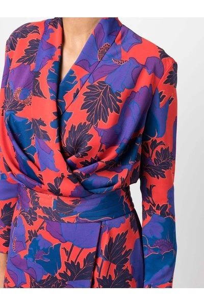 Dries Van Noten Maxi Jurken Maxi Dresses Red 3 Dries Van Noten Maxi Jurken Maxi Dresses Red