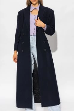 Dries Van Noten Trenchcoats & Mantels Fitted Wool Coat Blue 10 Dries Van Noten Trenchcoats & Mantels Fitted Wool Coat Blue -Dries Van Noten Verkoopwinkel 0dd0e37acaa54b0434f3c65d28c3ee87