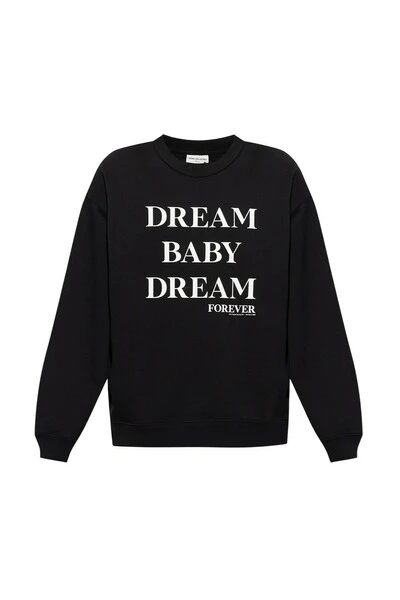 Dries Van Noten Hoodies & Sweatvesten Printed Sweatshirt Black 6 Dries Van Noten Hoodies & Sweatvesten Printed Sweatshirt Black - Afbeelding 4