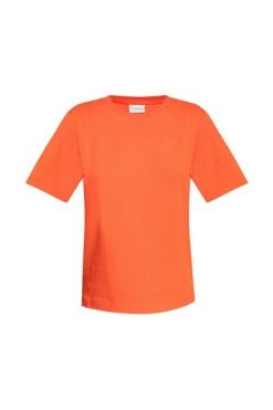 Dries Van Noten T-shirts Cotton T-shirt Orange -Dries Van Noten Verkoopwinkel 1110472c2868ae9584241644043f68f7