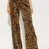 Dries Van Noten Pantalons Trousers With Animal Motif Brown -Dries Van Noten Verkoopwinkel 164be9e7c76d242419ee83c75c9f9d86