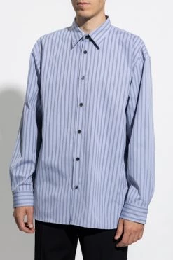 Dries Van Noten Casual Overhemden Loose-fitting Shirt Blue -Dries Van Noten Verkoopwinkel 1ad9e7fd935dff31eacaa65757c8e246