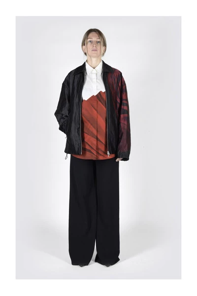 Dries Van Noten Longsleeve Shirts SHIRT Red 4 Dries Van Noten Longsleeve Shirts SHIRT Red - Afbeelding 2