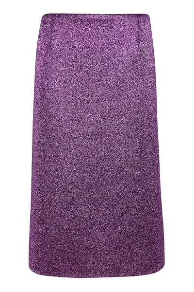 Dries Van Noten Midirokken Skirts Purple 5 Dries Van Noten Midirokken Skirts Purple - Afbeelding 4