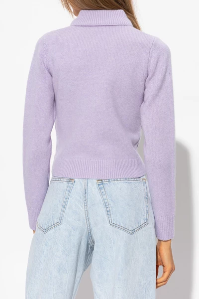 Dries Van Noten Vesten Wool Cardigan Purple 4 Dries Van Noten Vesten Wool Cardigan Purple - Afbeelding 2