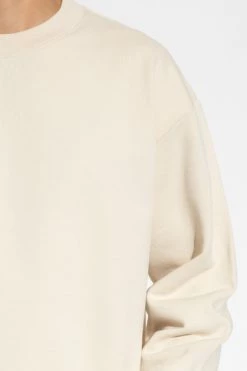 Dries Van Noten Hoodies & Sweatvesten Cotton Sweatshirt Beige
