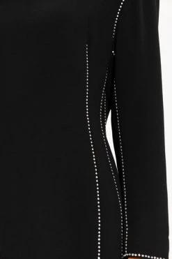 Dries Van Noten Casual Jurken Sequinned Dress Black