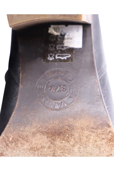 Dries Van Noten Enkellaarsjes Ankle Boots Black 4 Dries Van Noten Enkellaarsjes Ankle Boots Black - Afbeelding 2