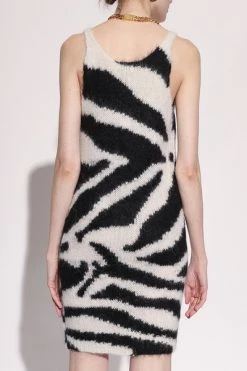 Dries Van Noten Casual Jurken Strap Top Black