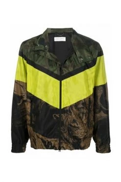 Dries Van Noten Zomerjassen 221-020543-4075 Jackets Green