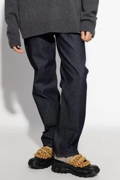 Dries Van Noten Slim Fit Jeans Jeans With Pockets Blue -Dries Van Noten Verkoopwinkel 28b3600364e7455b40f4d85ae37f130b