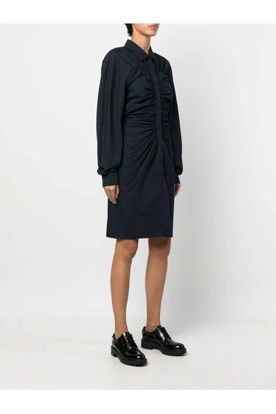 Dries Van Noten Casual Jurken Midi Dresses Black 4 Dries Van Noten Casual Jurken Midi Dresses Black - Afbeelding 2
