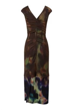 Dries Van Noten Casual Jurken Dress DELESTE4339 Green