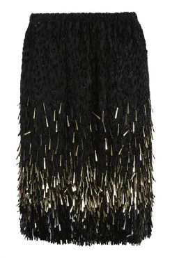 Dries Van Noten Midirokken Midi Skirts Black