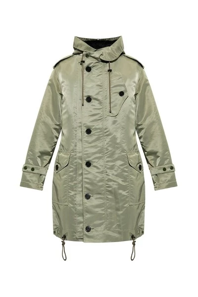 Dries Van Noten Parka Jassen Hooded Parka Green 3 Dries Van Noten Parka Jassen Hooded Parka Green