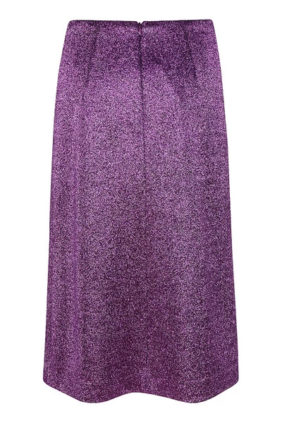 Dries Van Noten Midirokken Skirts Purple 3 Dries Van Noten Midirokken Skirts Purple - Afbeelding 2