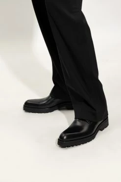 Dries Van Noten Nette Schoenen Leather Derby Shoes Black -Dries Van Noten Verkoopwinkel 300db49a2a7922ac9da9abcbe61edf05