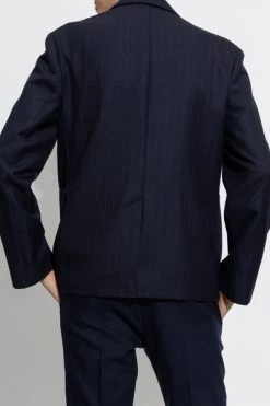 Dries Van Noten Jassen Double-breasted Blazer Blue
