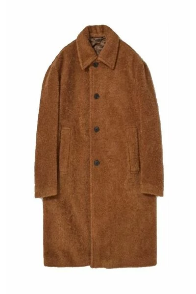 Dries Van Noten Trenchcoats & Mantels Single-Breasted Coats Brown 7 Dries Van Noten Trenchcoats & Mantels Single-Breasted Coats Brown - Afbeelding 5
