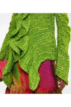Dries Van Noten Blouses Green -Dries Van Noten Verkoopwinkel 3dec9e766543384468c0aefdf03bc2f1