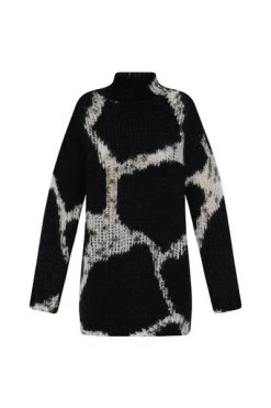 Dries Van Noten Coltruien Relaxed-fitting Turtleneck Sweater Black -Dries Van Noten Verkoopwinkel 3ee4a3e6838d7ad11ab7d192bf1bd40e