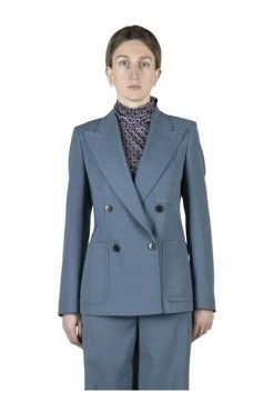 Dries Van Noten Blazers BLAZER Blue -Dries Van Noten Verkoopwinkel 41d5ade4e5bdb604e2c19c7b8f0dcd53