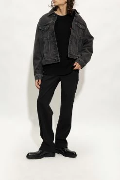 Dries Van Noten Nette Schoenen Leather Derby Shoes Black