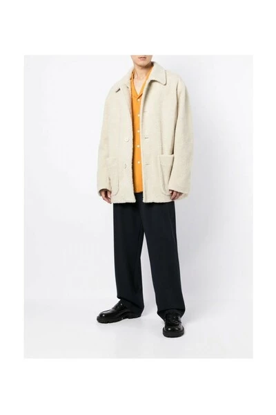 Dries Van Noten Jassen Coats Beige 4 Dries Van Noten Jassen Coats Beige - Afbeelding 2