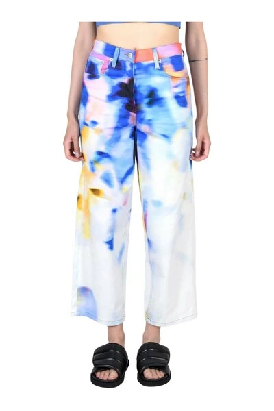 Dries Van Noten Boyfriend Jeans Wide Jeans White 3 Dries Van Noten Boyfriend Jeans Wide Jeans White - Afbeelding 2