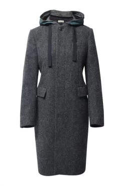 Dries Van Noten Trenchcoats & Mantels Coats Gray -Dries Van Noten Verkoopwinkel 5166e62e29f1c4f0b04a2efbb706385d