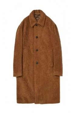 Dries Van Noten Trenchcoats & Mantels Single-Breasted Coats Brown