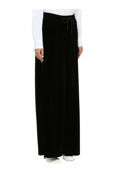 Dries Van Noten Wijde Broeken Wide Trousers Black 3 Dries Van Noten Wijde Broeken Wide Trousers Black