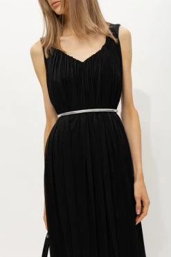 Dries Van Noten Riemen Leather Belt Gray -Dries Van Noten Verkoopwinkel 571eb56d594ee025937522ecf66c67ba