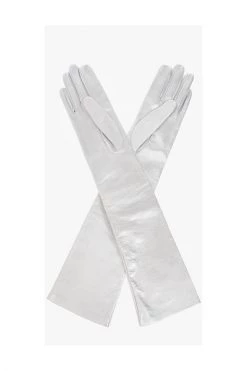 Dries Van Noten Handschoenen Leather Gloves Gray -Dries Van Noten Verkoopwinkel 5b784ef40ce71c3944501ce5982c9a05