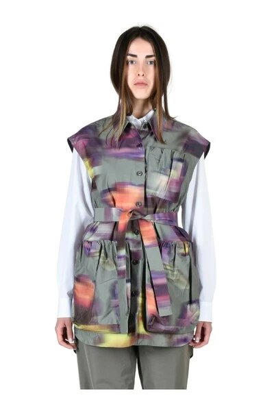 Dries Van Noten Bodywarmers JACKET Green 4 Dries Van Noten Bodywarmers JACKET Green - Afbeelding 2