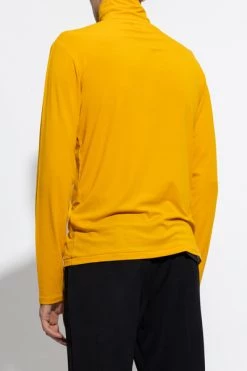 Dries Van Noten Truien & Vesten Turtleneck Sweater With Long Sleeves Orange