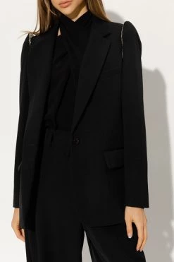 Dries Van Noten Business Blazers Embellished Blazer Black -Dries Van Noten Verkoopwinkel 5efa386b02503a2538427ecb82601963