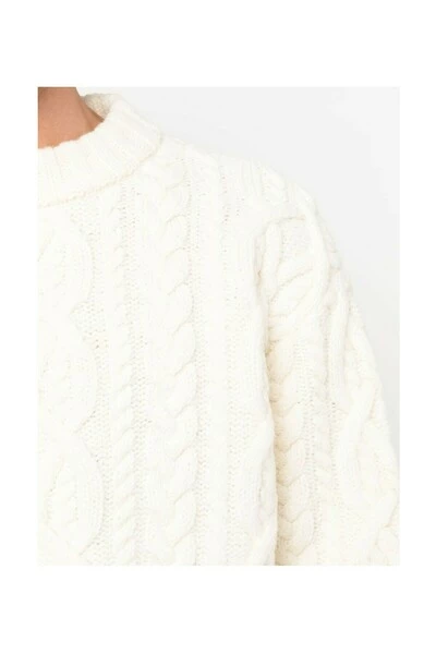 Dries Van Noten Truien & Vesten 222-021232-5707 KNITWEAR White 5 Dries Van Noten Truien & Vesten 222-021232-5707 KNITWEAR White - Afbeelding 3