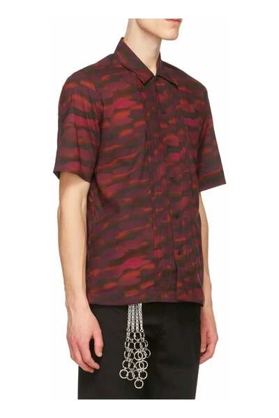 Dries Van Noten Korte Mouwen Overhemden Short Sleeve Shirts Red 5 Dries Van Noten Korte Mouwen Overhemden Short Sleeve Shirts Red - Afbeelding 3