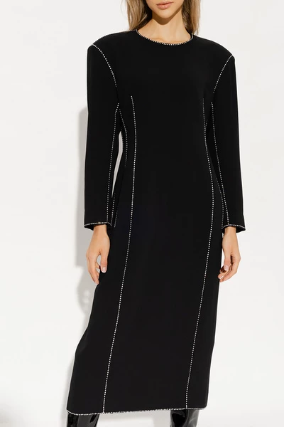 Dries Van Noten Casual Jurken Sequinned Dress Black 4 Dries Van Noten Casual Jurken Sequinned Dress Black - Afbeelding 2