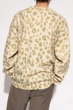 Dries Van Noten Vesten Cardigan With Animal Motif Beige -Dries Van Noten Verkoopwinkel 65ed934fb6a1b903028adae8a8bc1821