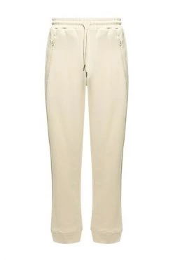 Dries Van Noten Cotton Sweatpants Beige -Dries Van Noten Verkoopwinkel 661fd1600c1e41996d20e81c93ad7c6f