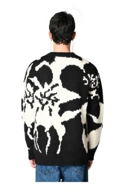 Dries Van Noten Truien & Vesten Round-neck Knitwear Black -Dries Van Noten Verkoopwinkel 6a04d82400930d1cd446031ce86dbf7a