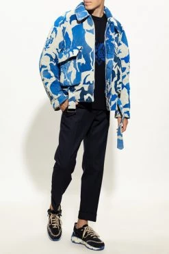 Dries Van Noten Kostuums Pleat-front Trousers Blue 11 Dries Van Noten Kostuums Pleat-front Trousers Blue -Dries Van Noten Verkoopwinkel 6a3133b721e4623f2dc6fd3de48cf90d