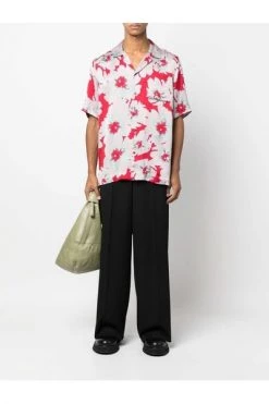 Dries Van Noten Korte Mouwen Overhemden Short Sleeve Shirts Red 11 Dries Van Noten Korte Mouwen Overhemden Short Sleeve Shirts Red -Dries Van Noten Verkoopwinkel 6bff38cb4f377d99d98c8e1f13016a55